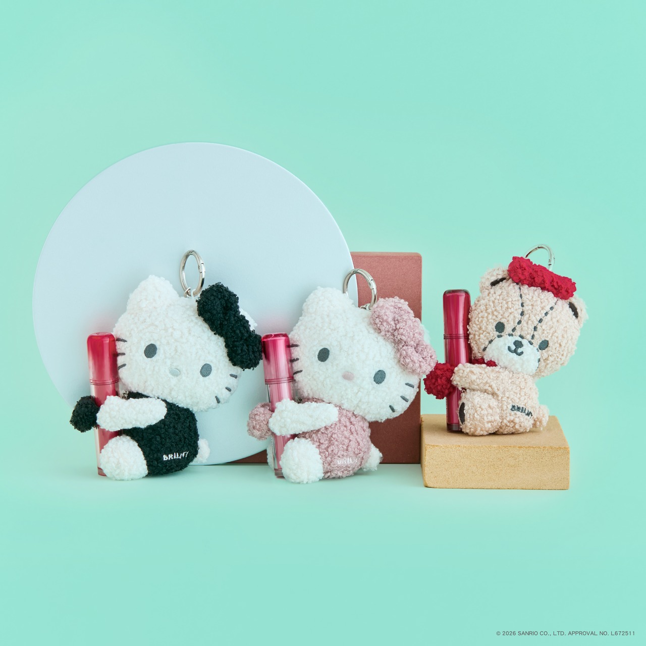 HELLO KITTY × BRILMY ZUBORA HUG LIP CHARM