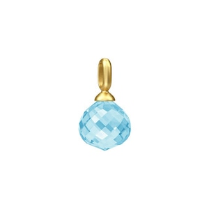 JULIE SANDLAU JOY PENDANT SKY BLUE CRYSTAL