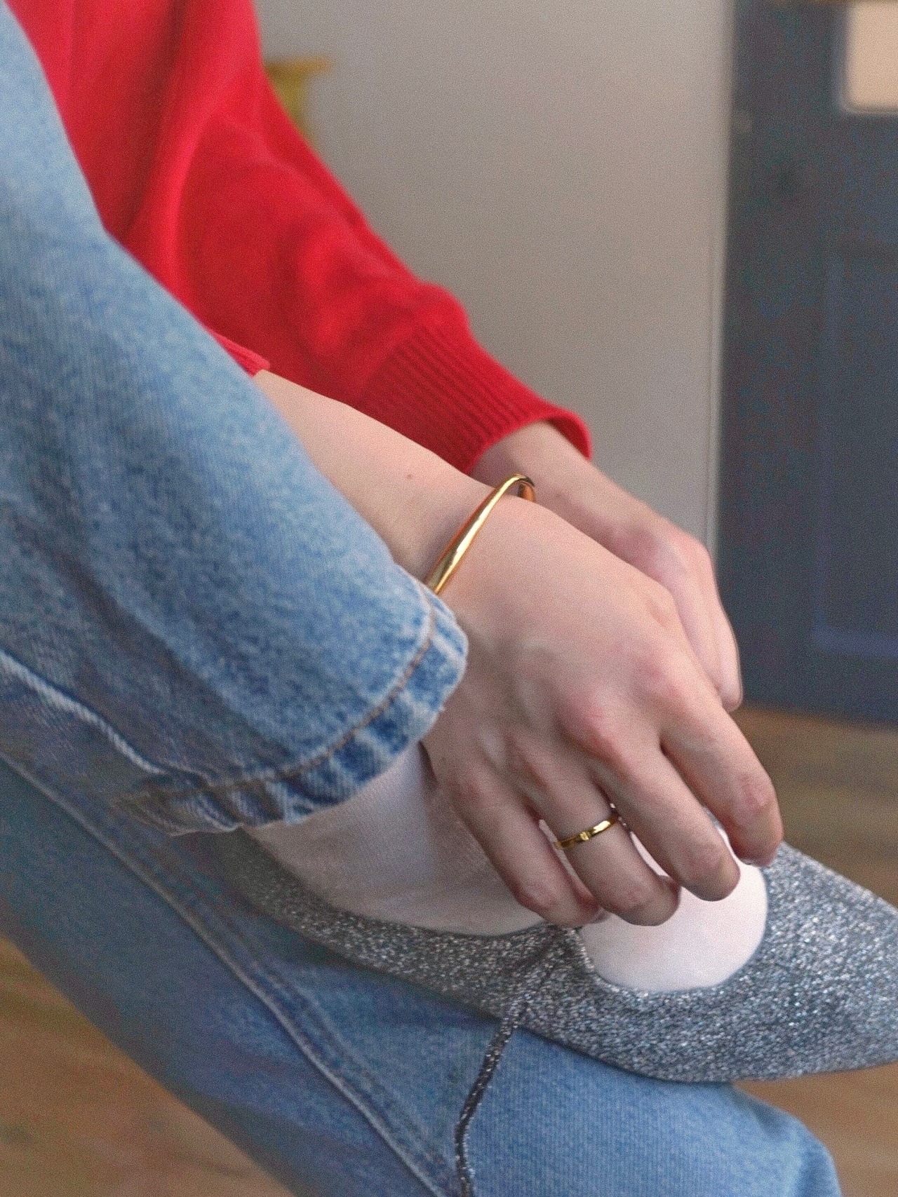 HEART PAIR RING (GOLD)