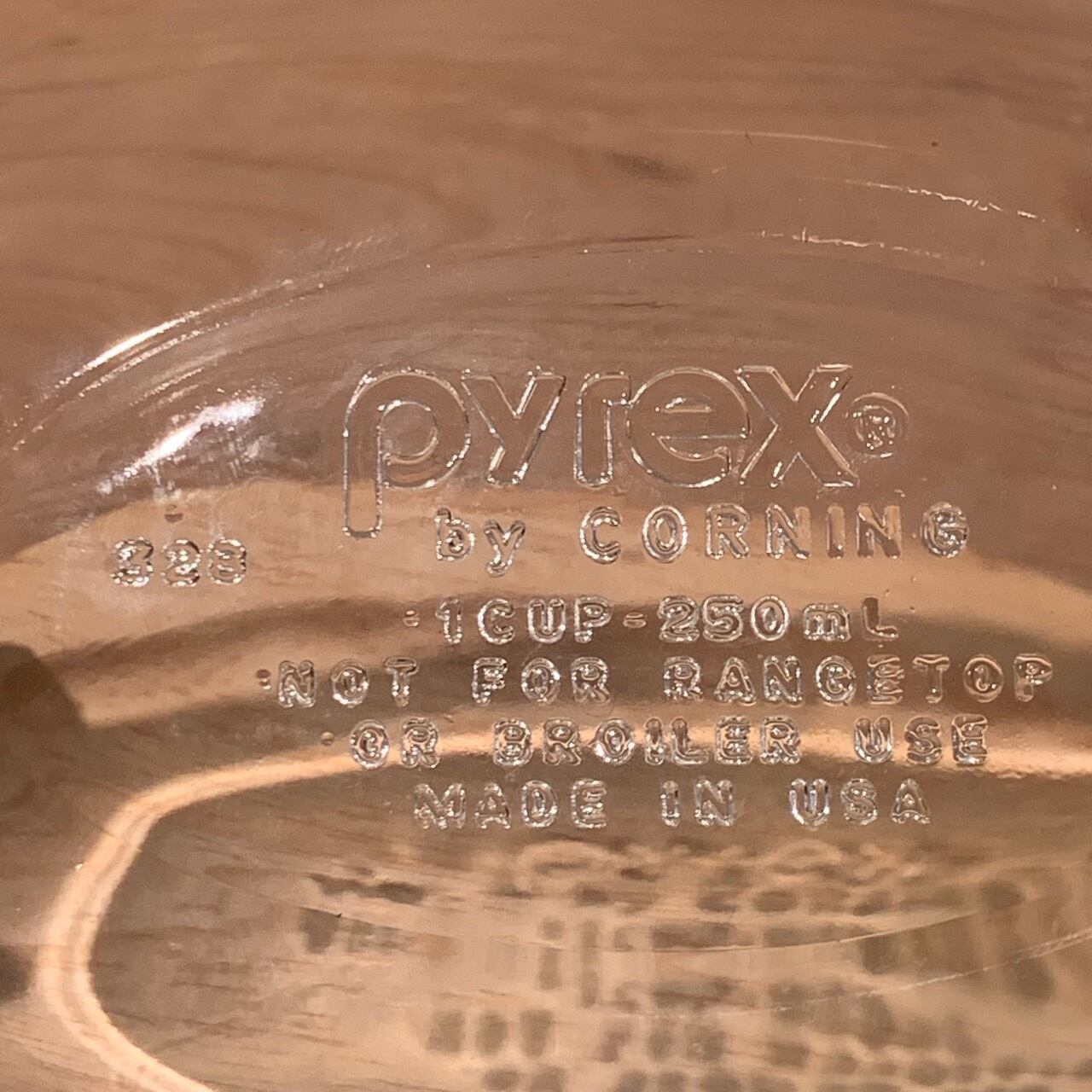 グラタン皿 木製トレー付き オールドパイレックス Pyrex CORNING