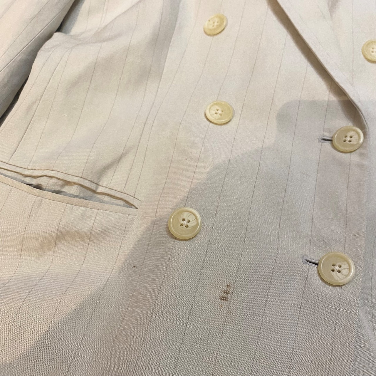 Ralph Lauren / ラルフローレン ストライプ柄 テーラードジャケット 