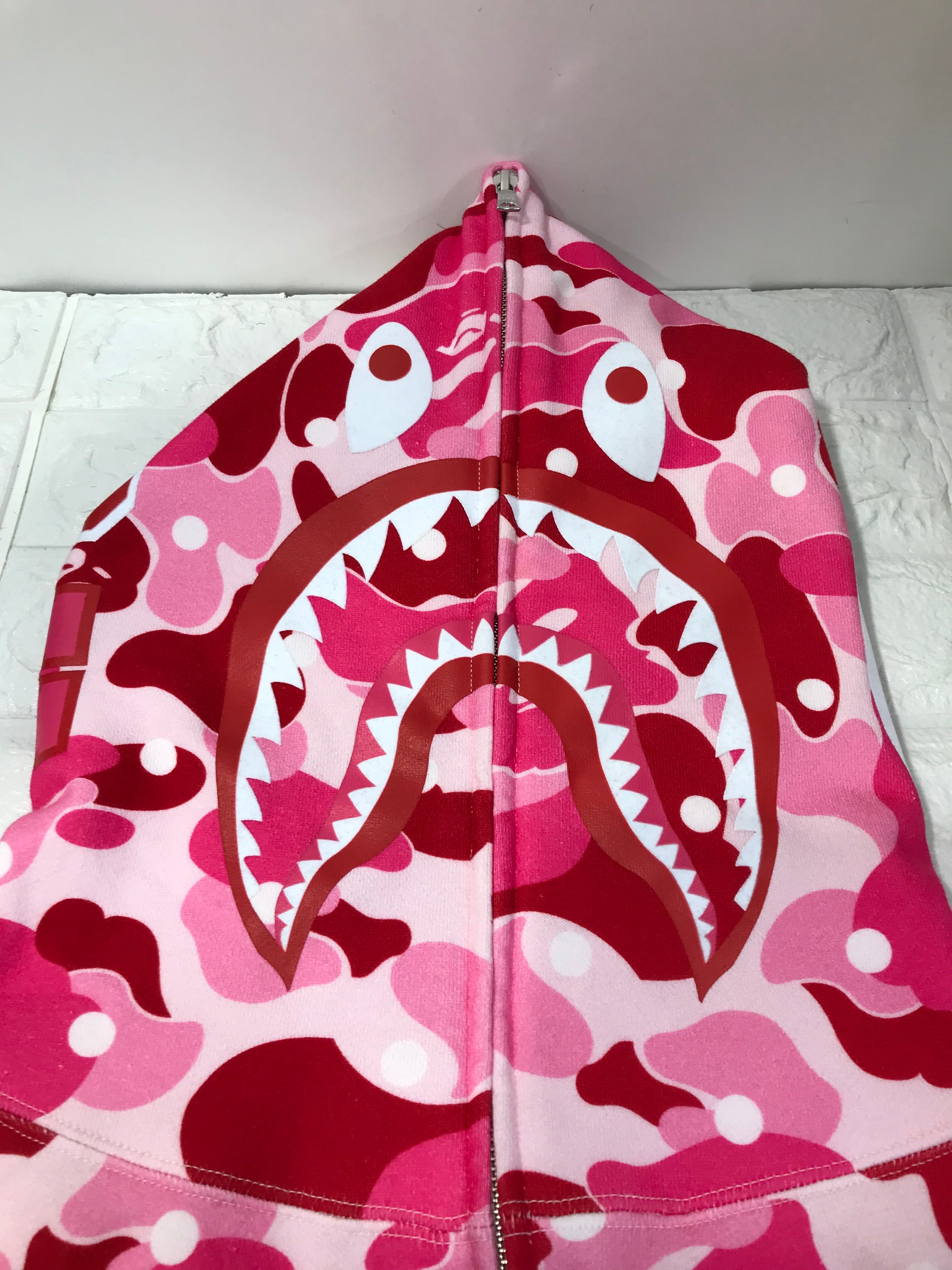 A BATHING APE カモフラ シャーク パーカー 001ZPL801302M | Choose