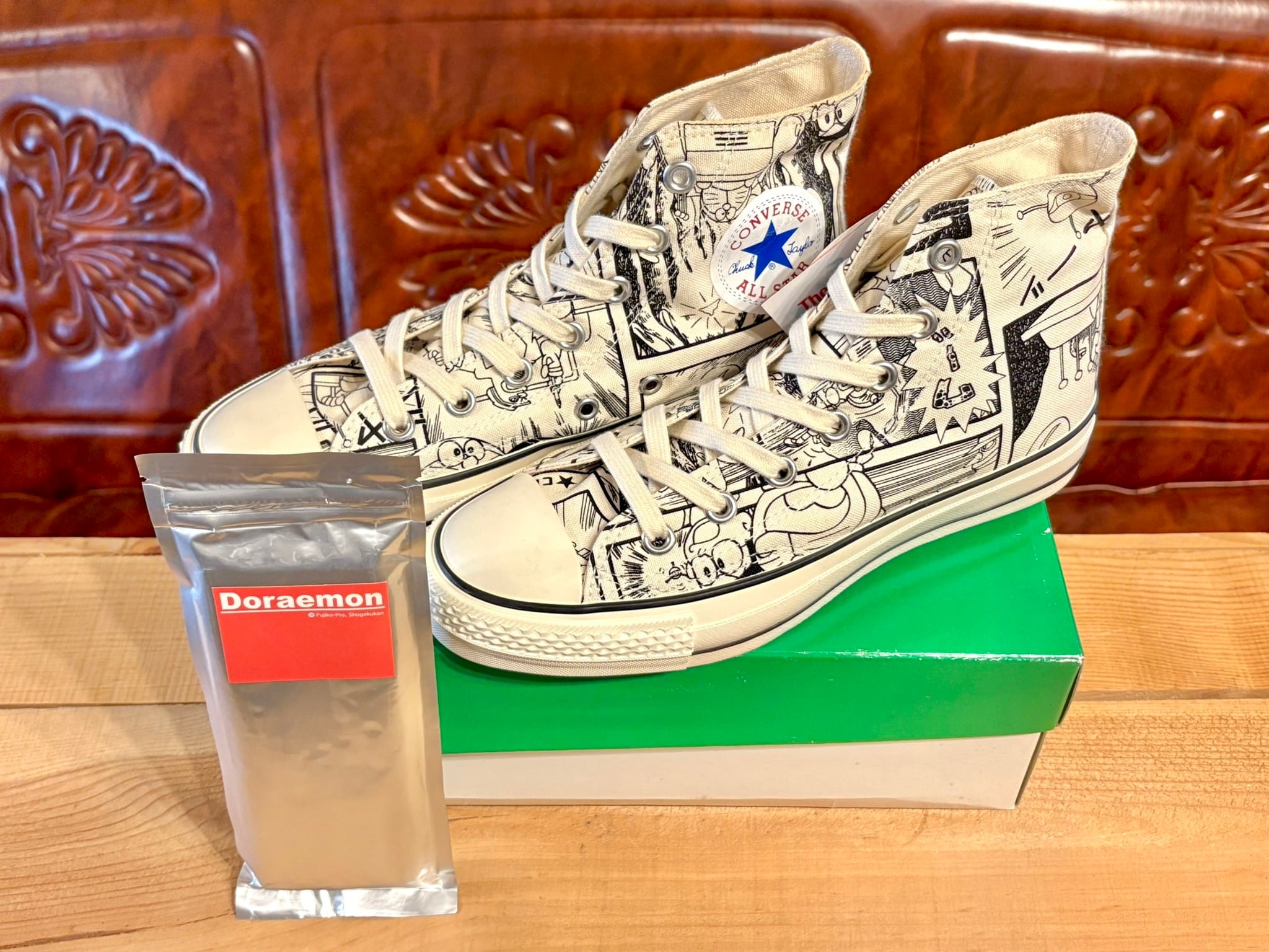 converse(コンバース) ALL STAR DORAEMON(オールスター ドラえもん)モノクロ ハイカット 5 24cm 500足限定 258