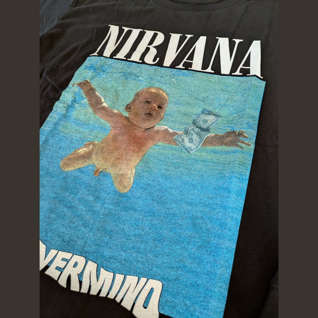 ☆【NIRVANA / ニルヴァーナ】 バンド長袖Tシャツ / ロンT ☆【NIRVANA / ニルヴァーナ】 バンド長袖Tシャツ / ロンT