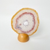 天然石 アゲード プレート L