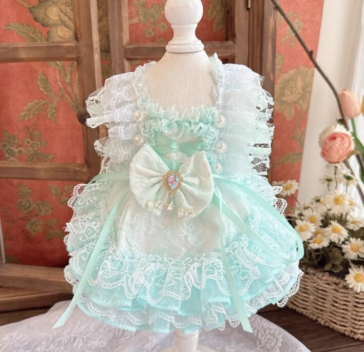 《予約》3102448 ミントブルードレス