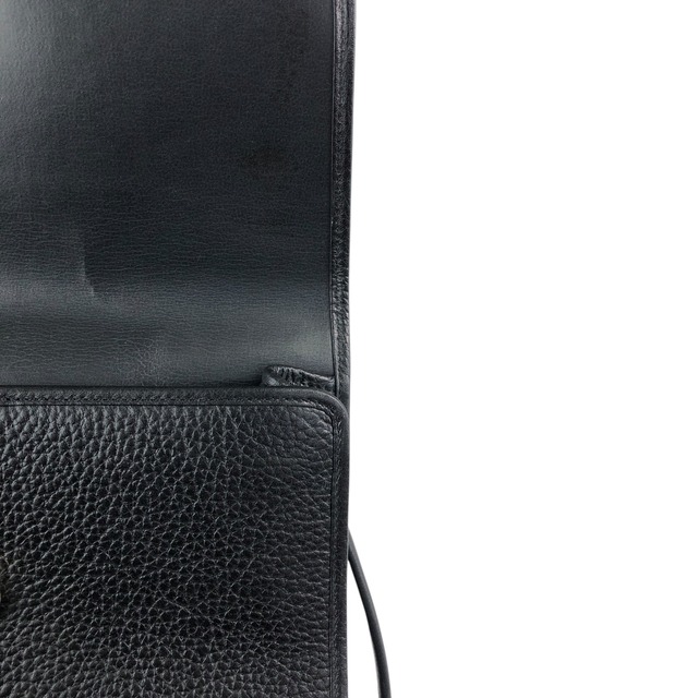 Christian Dior クリスチャン ディオール ショルダーバッグ ブラック ロゴ レザー vintage ヴィンテージ オールド fam7xx