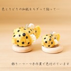 和紙小物/アクセサリー『ハコフグ（幼魚）』