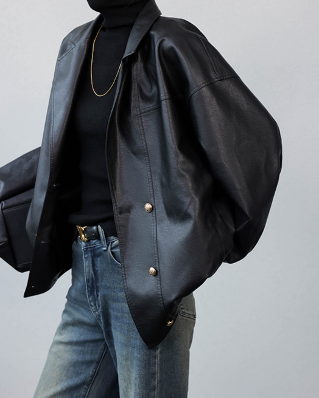 Retro leather Jacket　T20130