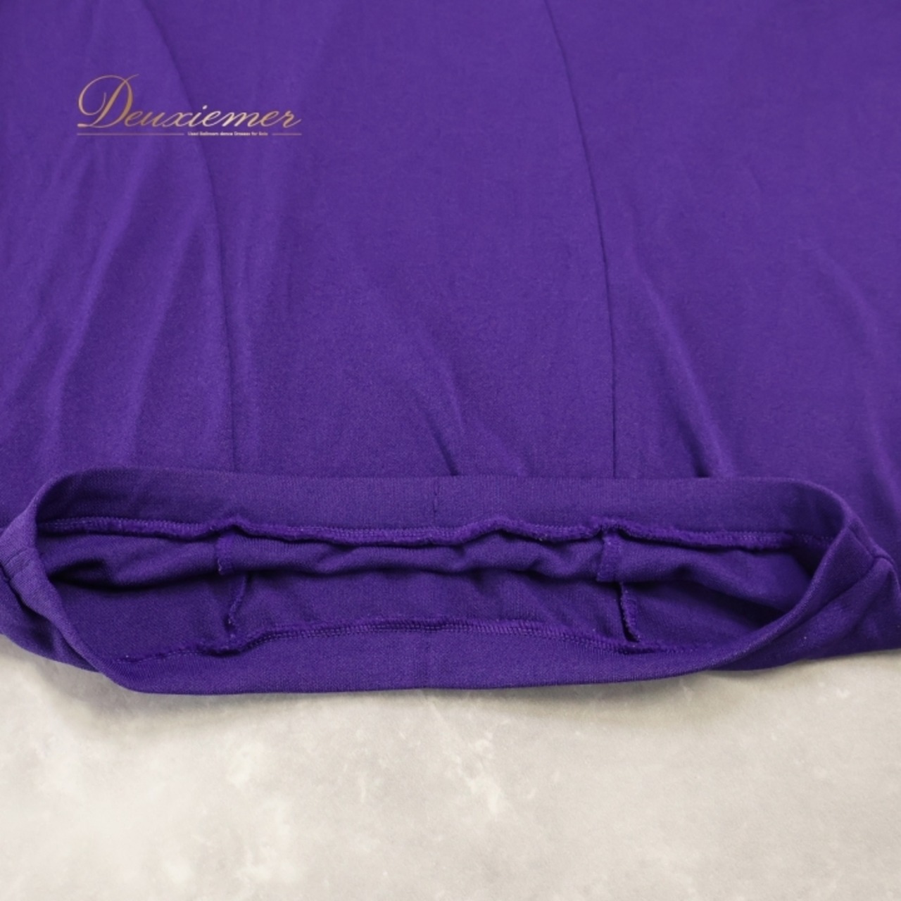 社交ダンス 衣装 スカート Chacott チャコット パープル系 無地 シンプル レッスン 練習 紫 日本製 鮮やか 華やか ストレッチ 伸縮 上品