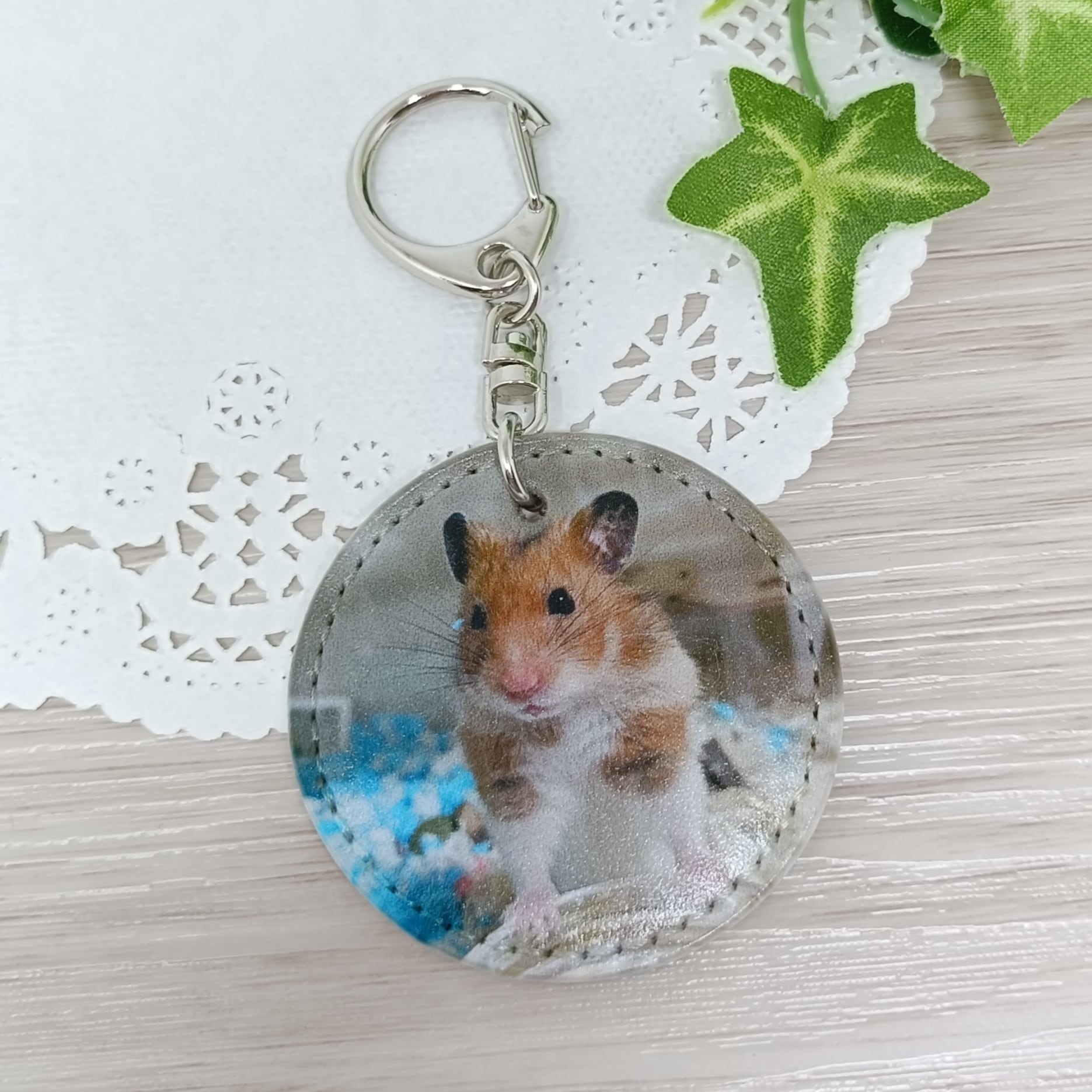 丸型キーホルダー1個