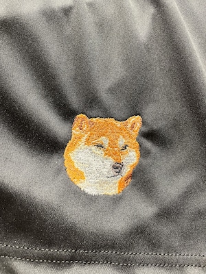 Dog embroidery comfortable shorts［Shibainu］