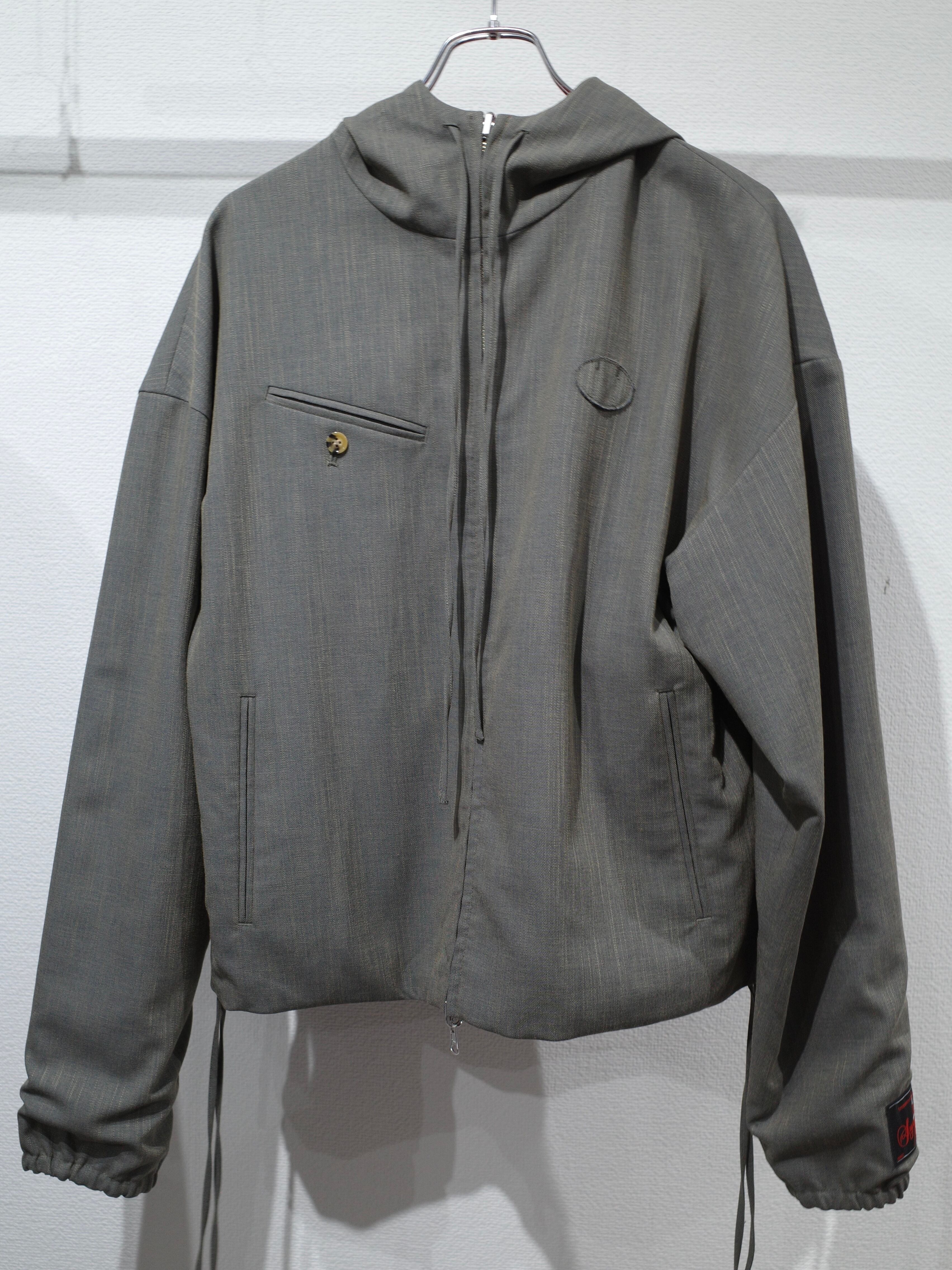 26ss SYUMAN.Suit Hoodie Jkt(Gray) | ampel