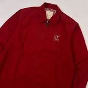 Karl Helmut カールヘルム 裏チェック スイングトップ ジャケット M/レッド