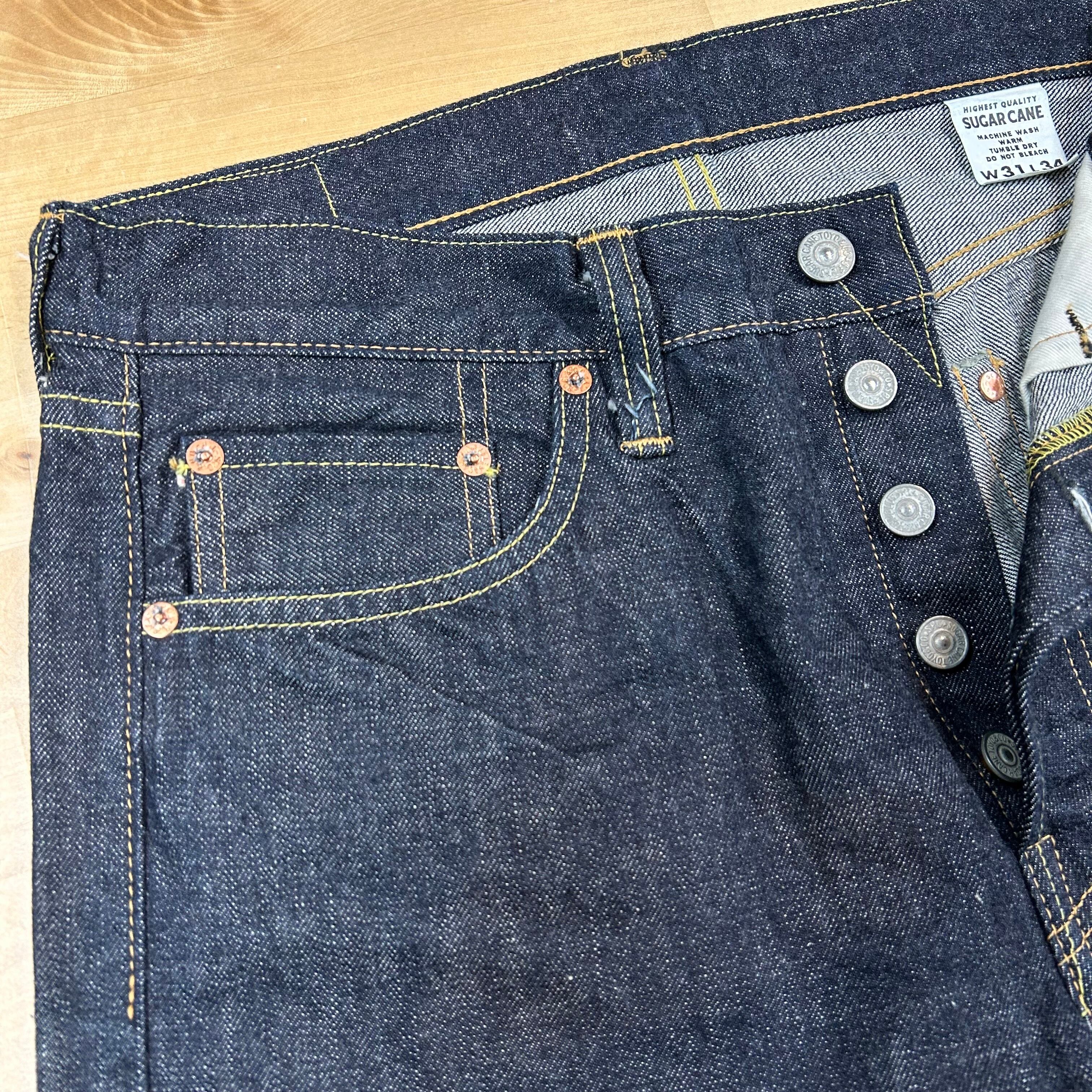 SUGAR CANE】 「12oz. DENIM 1947 MODEL TYPE- Ⅲ(SLIM FIT)」 【品番