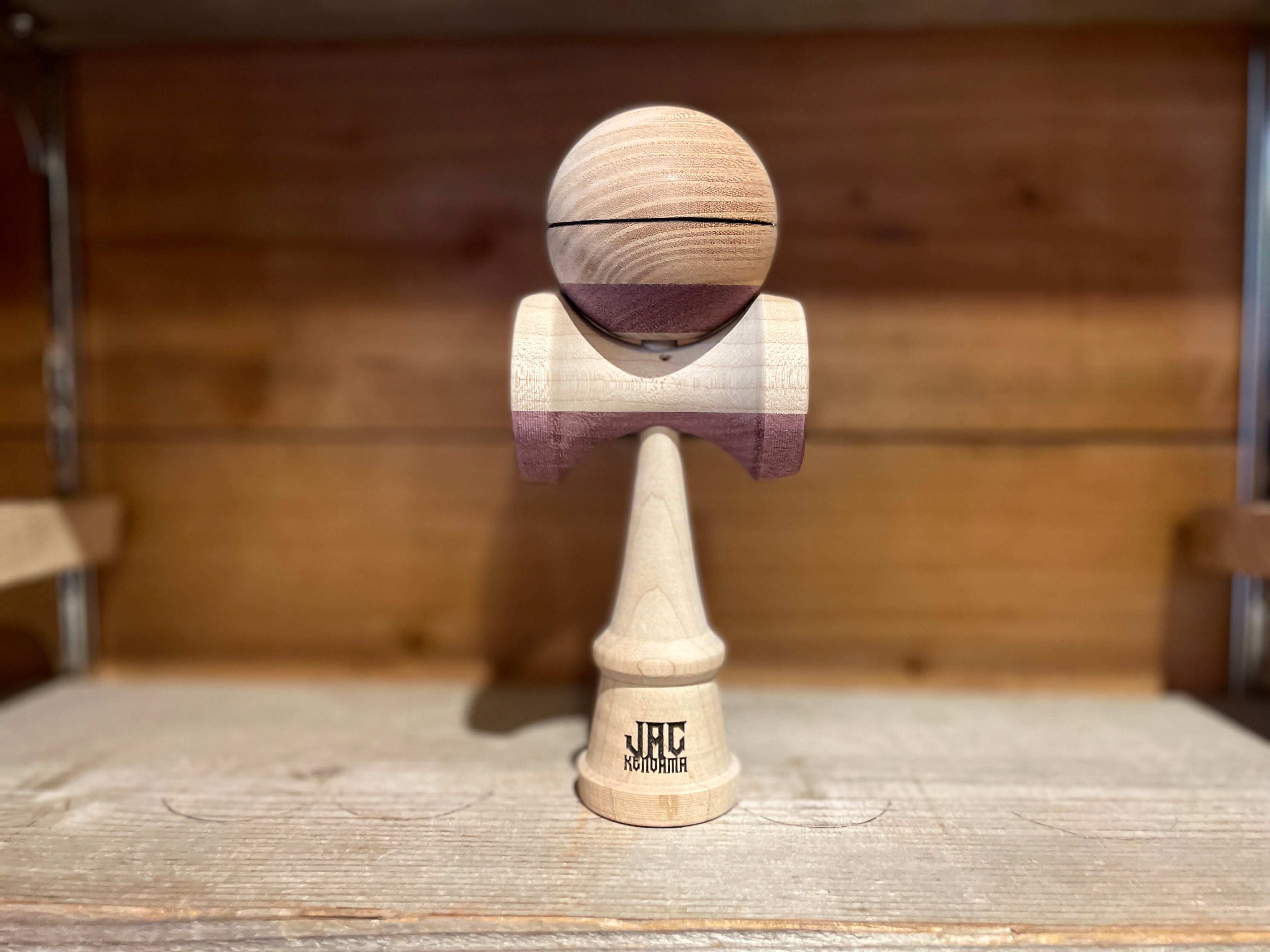 JAC KENDAMA JAC 10TH ANNY KEYAKI PURPLE QT MAPLE KEN けん玉 | MERSYS
