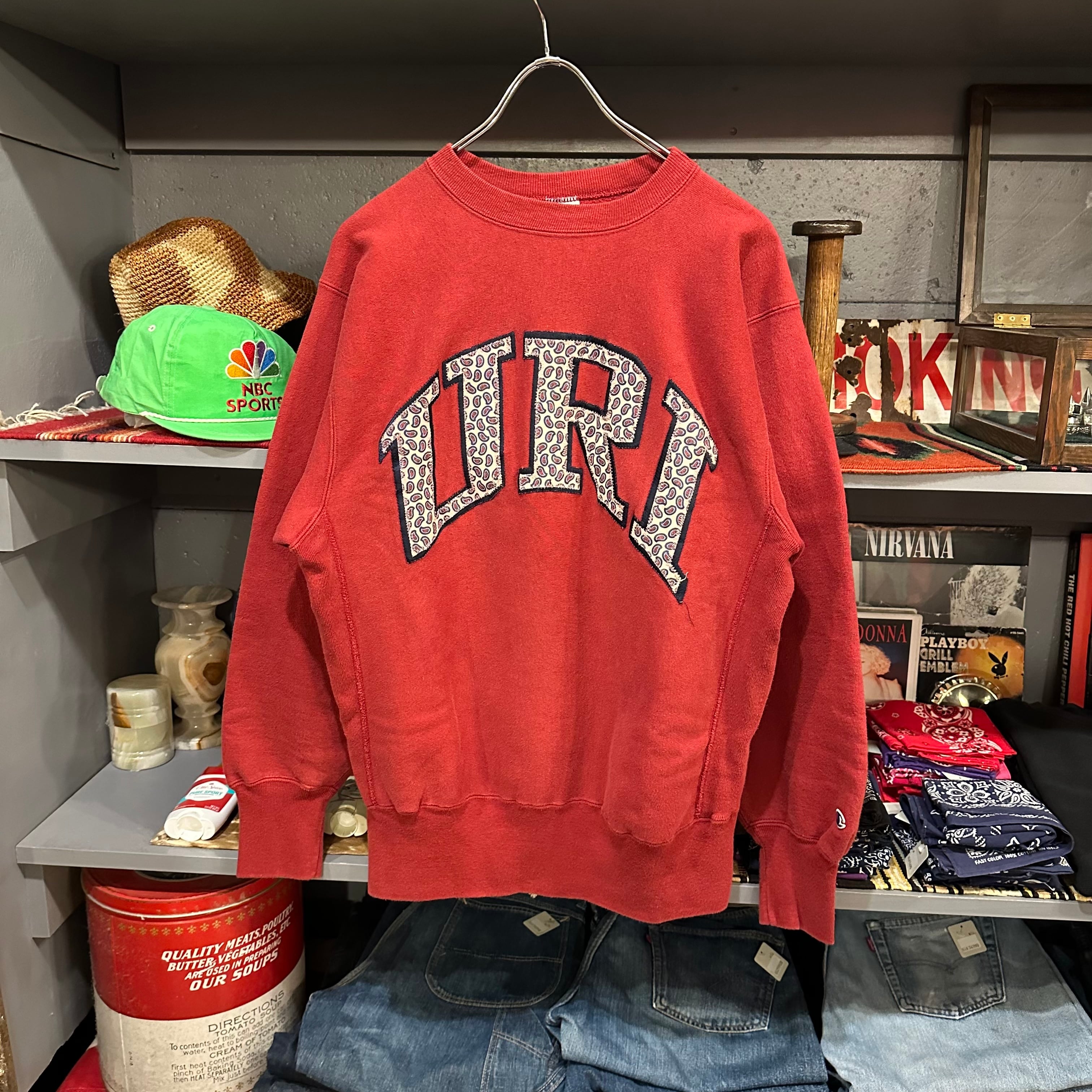 USA製 90’s champion Reverse Weave Red