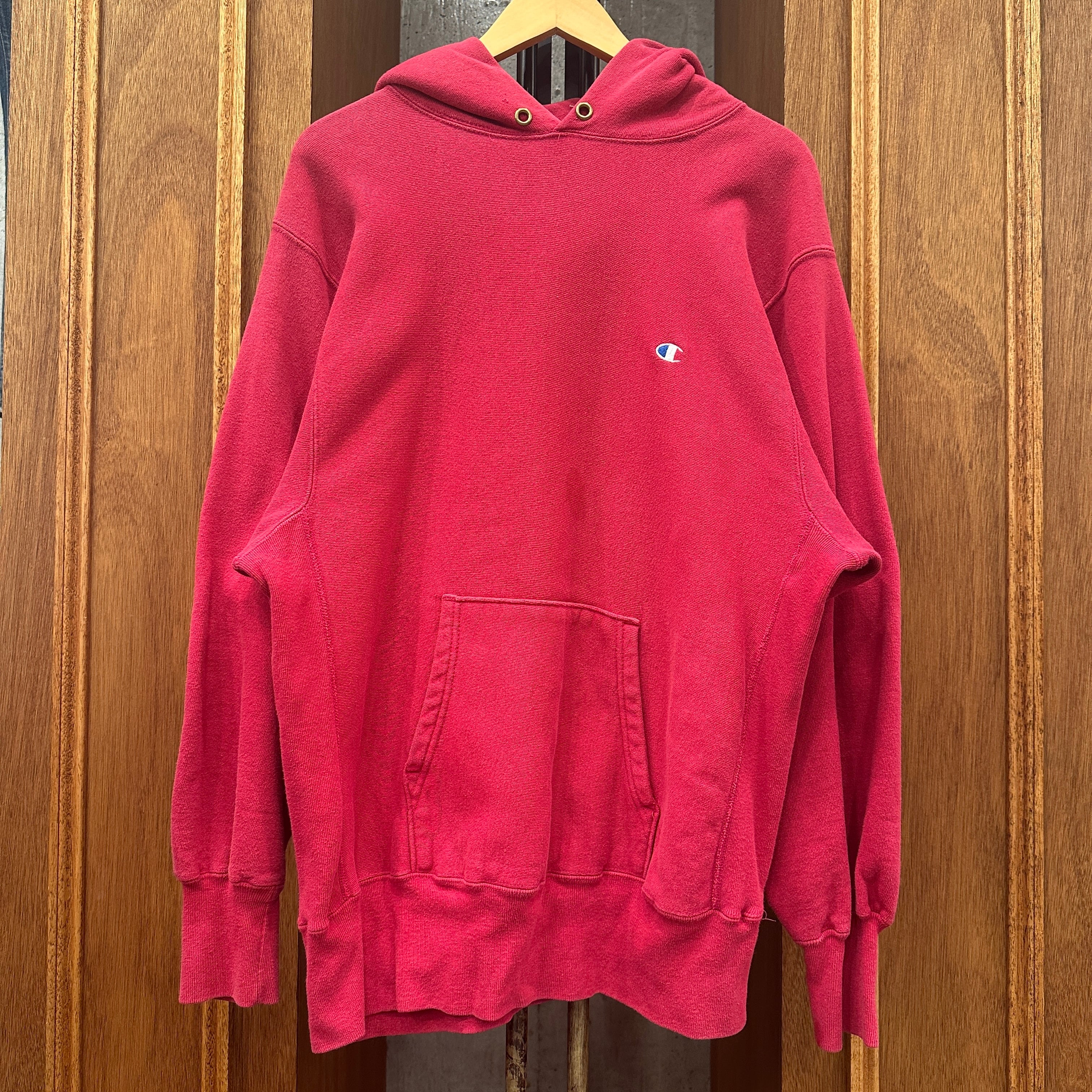 1990'S OLD CHAMPION REVERSE WEAVE PINK PARKA XL ⓼ | safarionline