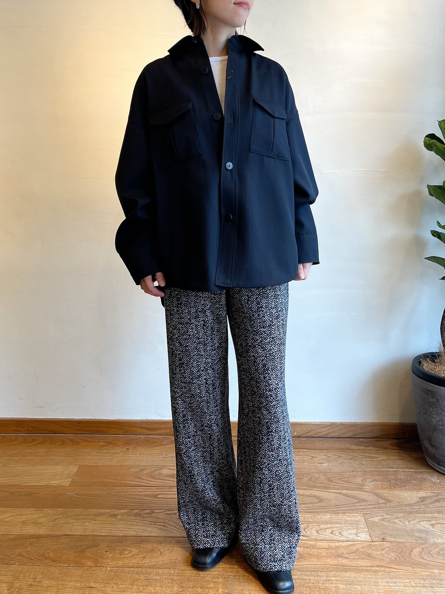 TICCA / ウールシャツジャケット | anouk