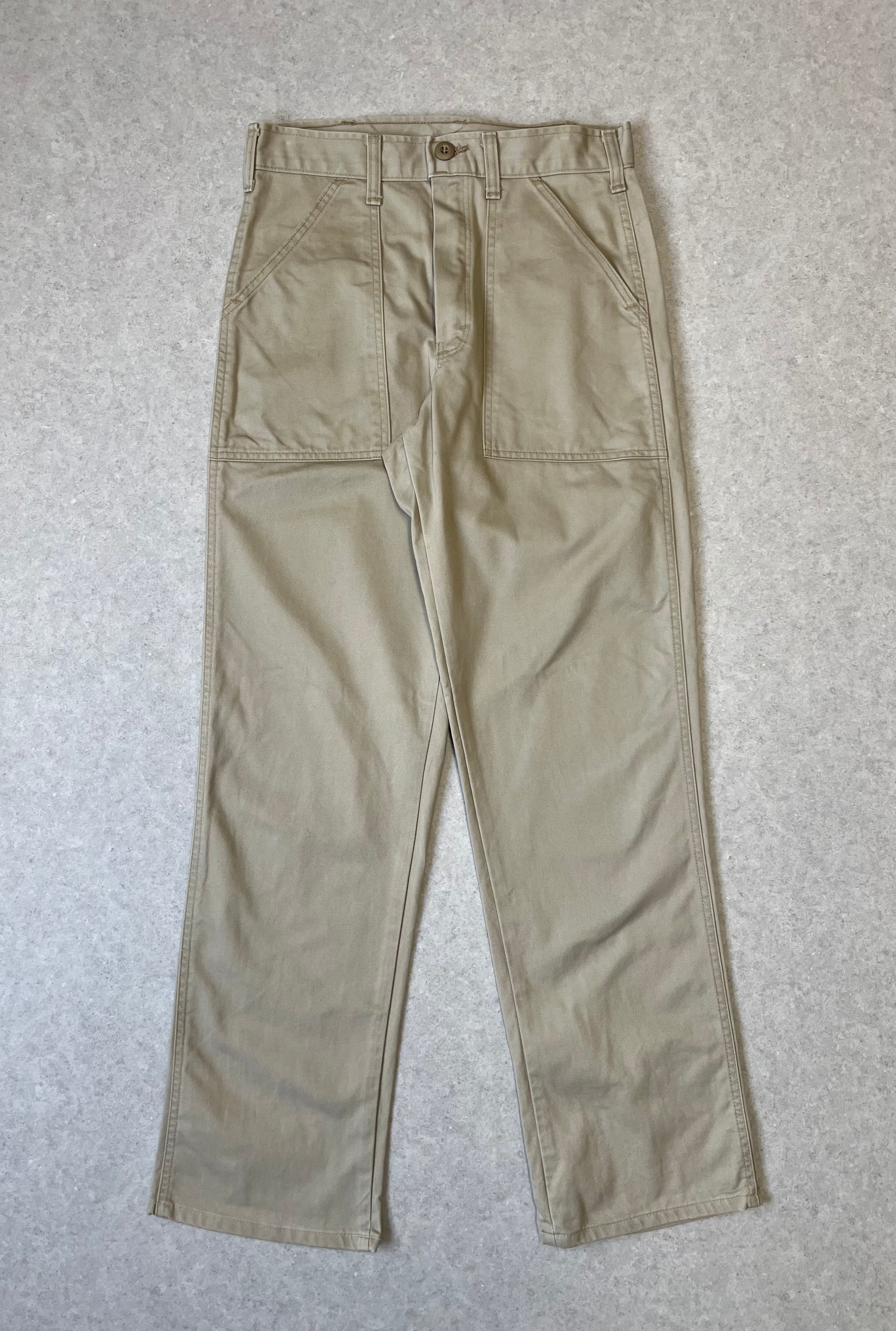 新品未使用タグ付き リーバイス アクションスラックス 80s カーキ1867