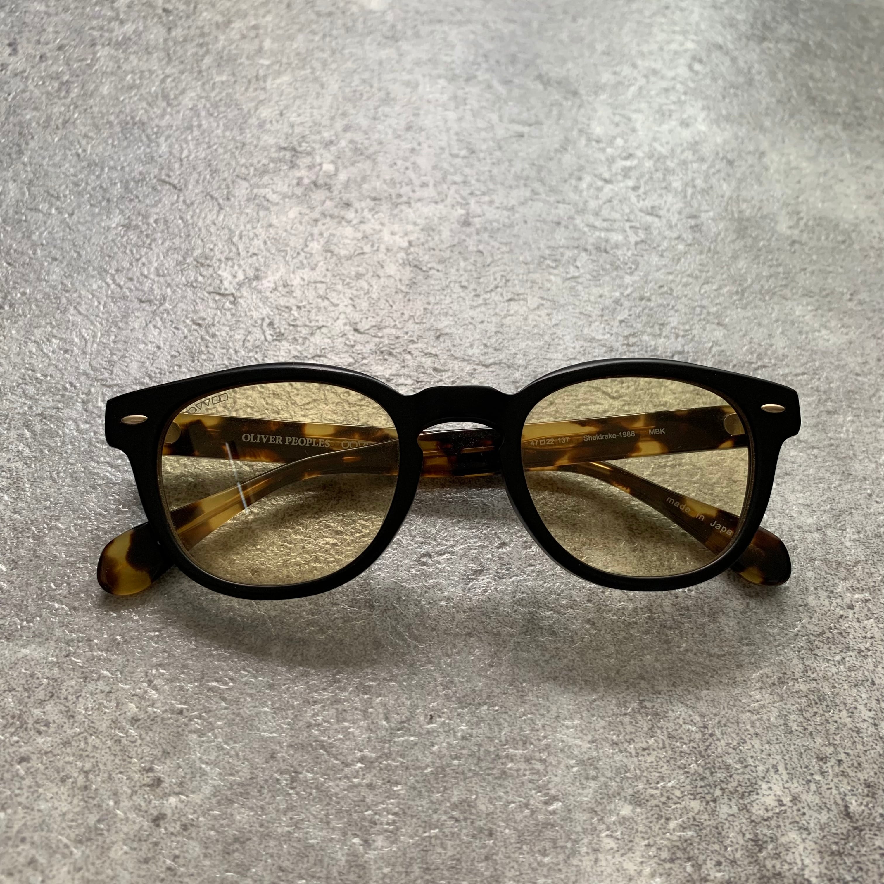 OLIVER PEOPLES 】SHELDRAKE-1986 LIMITED EDITION SUNGLASSE Made in  