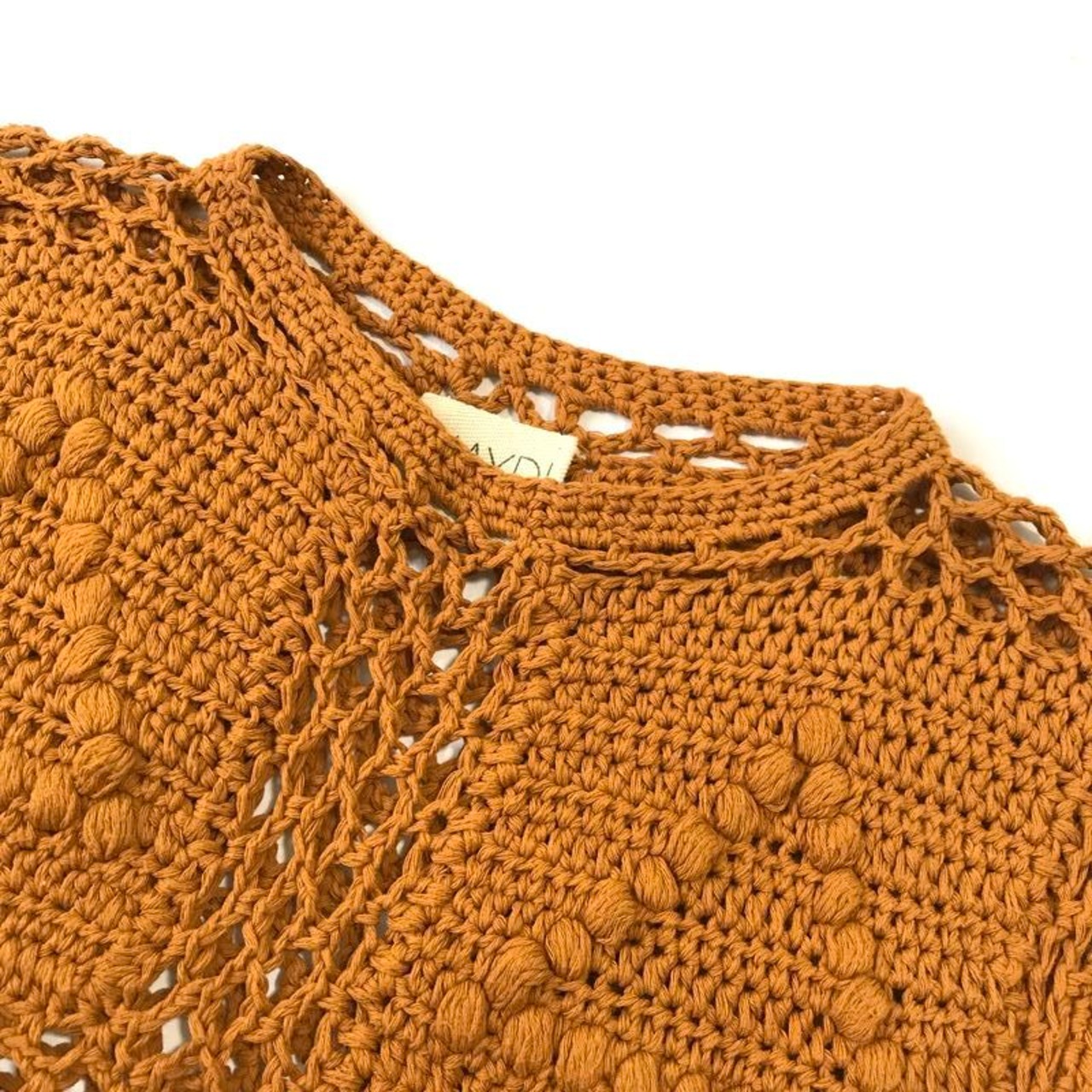 MAYDI マイディ HAND MADE ハンドメイド コットンニット ベスト  