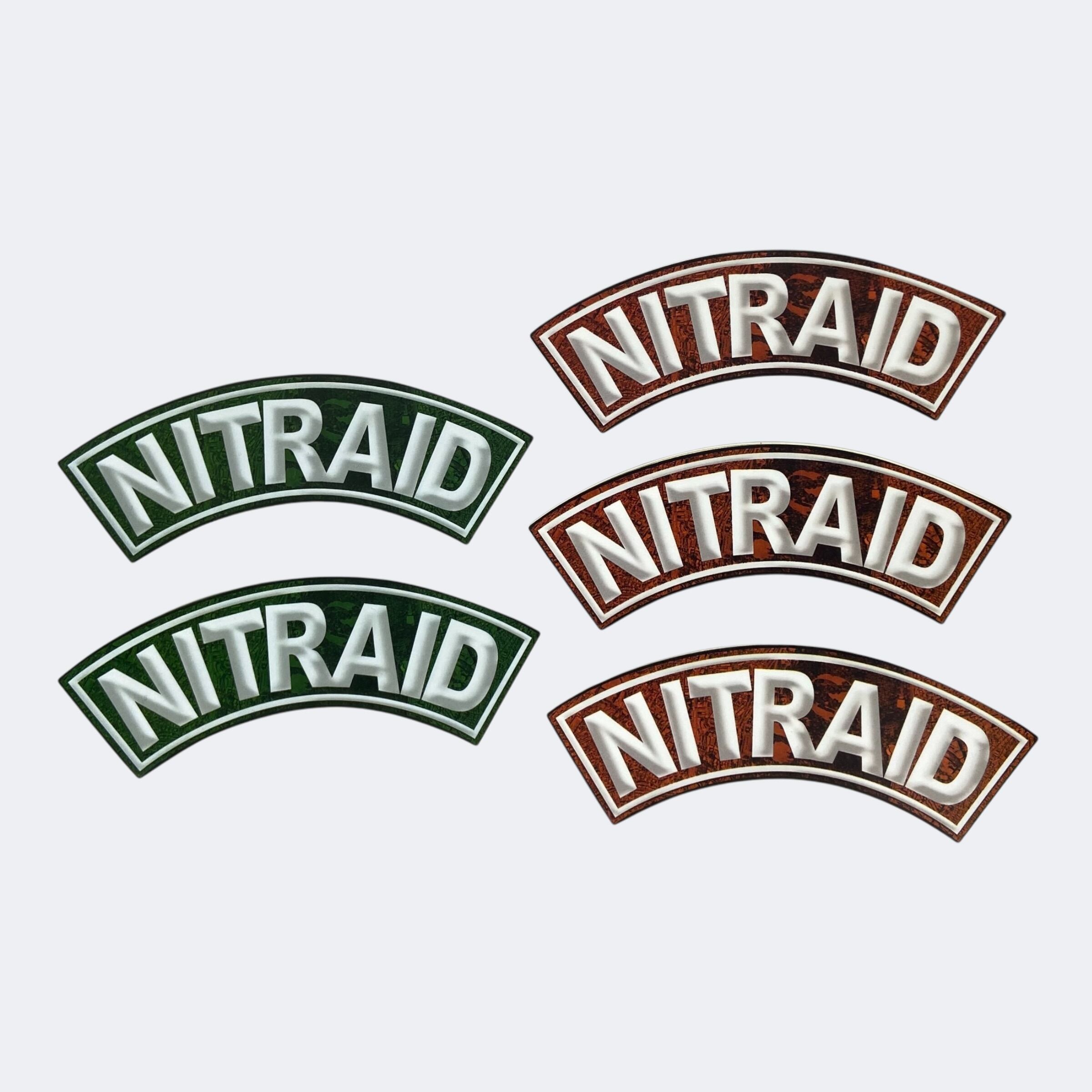 nitraid ナイトレイド 非売品 ARCH LOGO ワッペン 4色セット | LSC