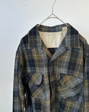 Vintage 70-80s Wool Check Shirt