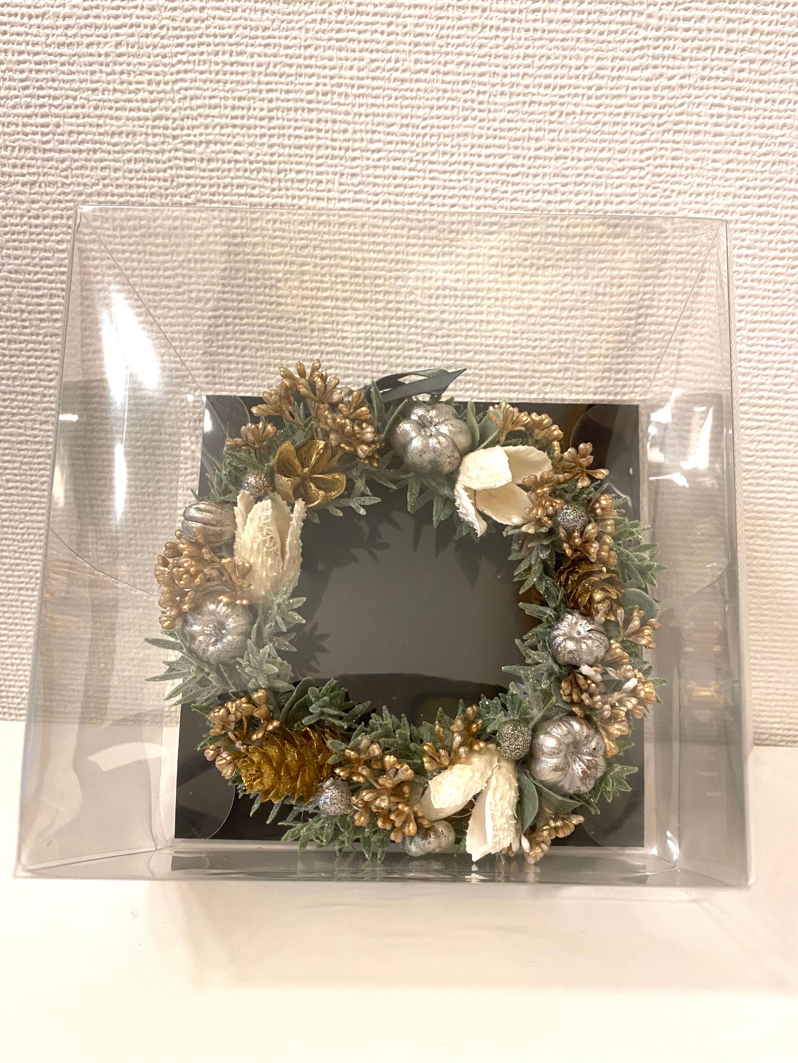 No.R5♡Sold outミニリース クリスマスリース ミニビーズリース 5ce028e8dcca6d38a9881b51f5ce1f