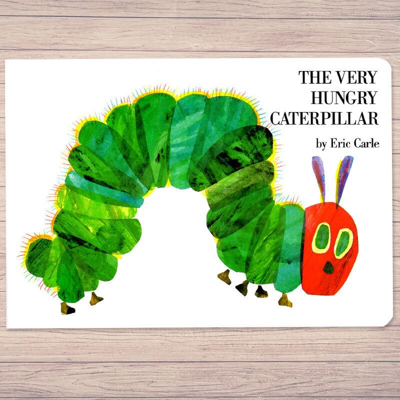 ☆しかけ絵本☆はらぺこあおむし 英語版 ボードブック The Very Hungry Caterpillar