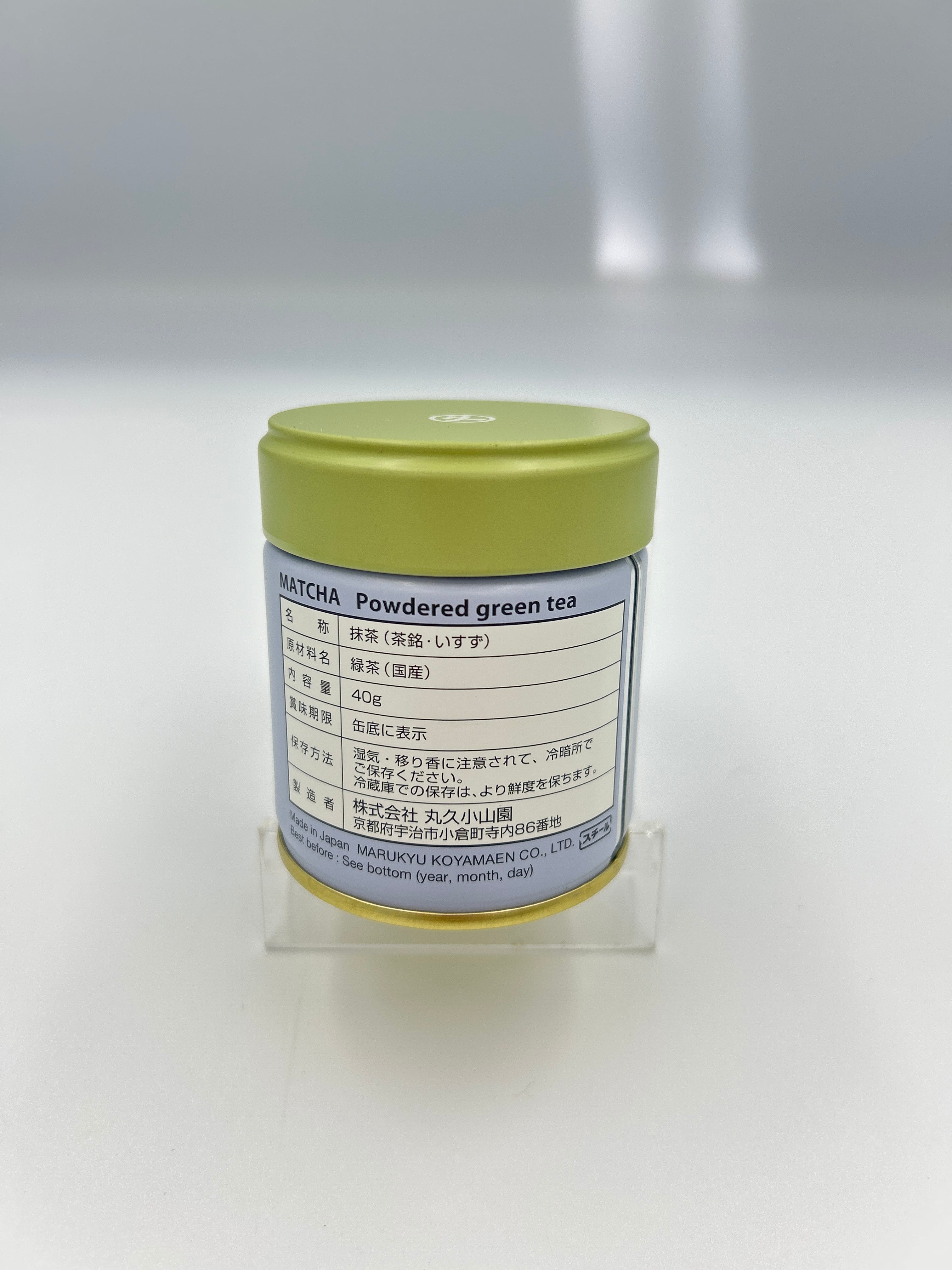 抹茶 五十鈴 40g 丸久小山園 | fujimien