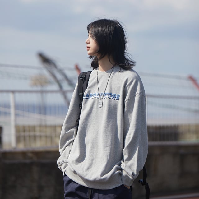 オーバーサイズクルーネックスウェット / Oversized Crewneck Sweatshirt