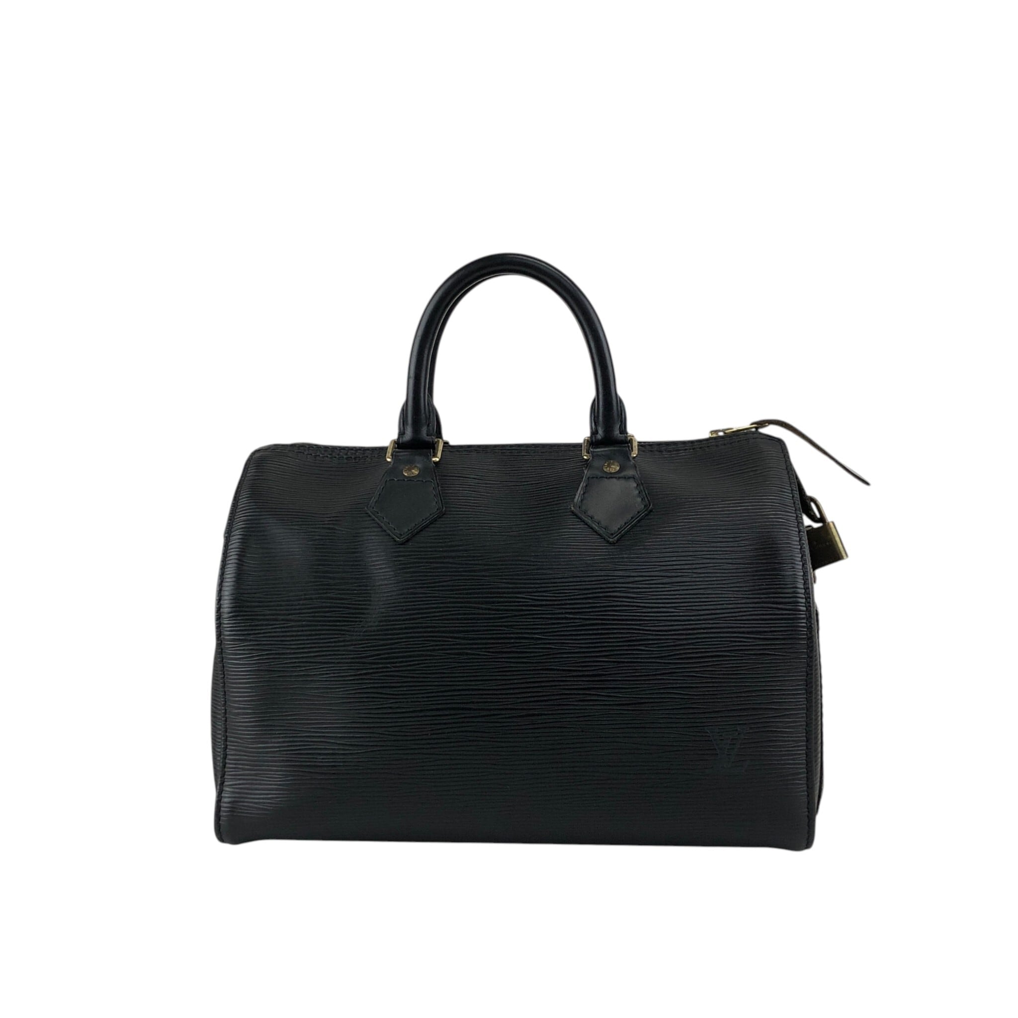 LOUIS VUITTON ルイヴィトン スピーディ25 エピ ハンドバッグ ブラック