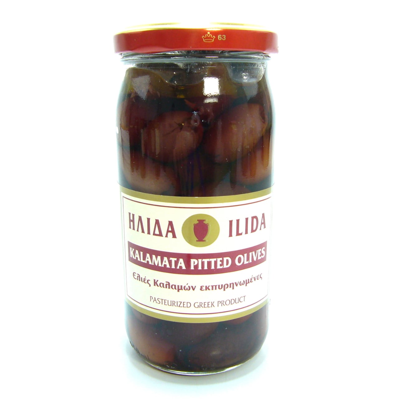 Ilida Kalamata Black Pitted Olives 370g