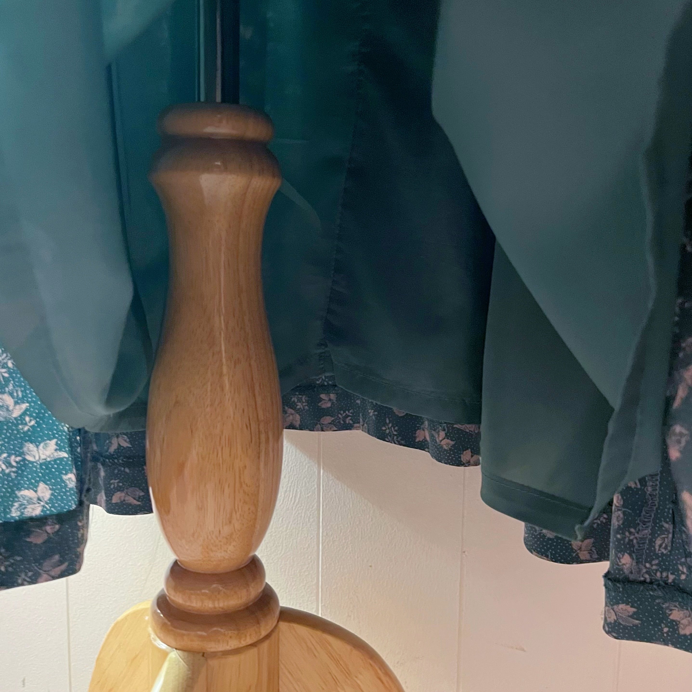 mini leaf green gather skirt