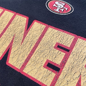 【NIKE】NFL San Francisco 49ers Tシャツ アメフト XL ロゴ プリント ナイキ スウッシュ us古着 アメリカ古着