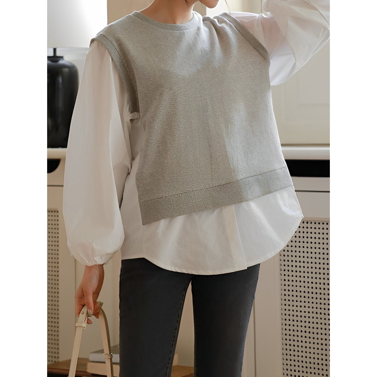 2in1レイヤードデザイントップス RA2168