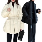 Stylish down jacket with a fitted waist (NC151)