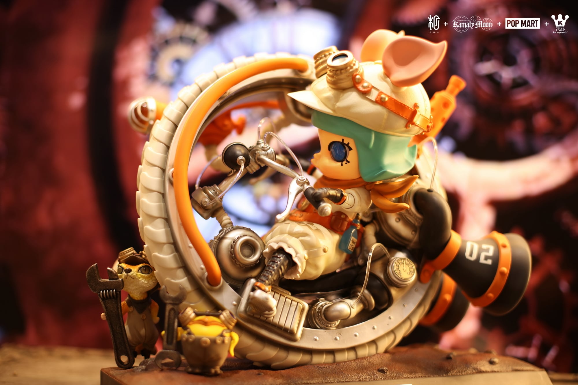 Steampunk Monowheell Storm Piggy Molly 特典版｜鎌田光司×Kenny Wong