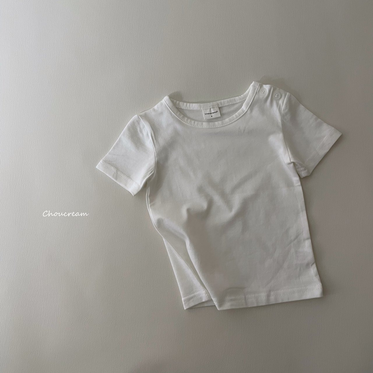 [choucream] Bebe Basic T-shirt (Summer) (bebeM) / [슈크림] 베베기본티(여름) (bebeM)