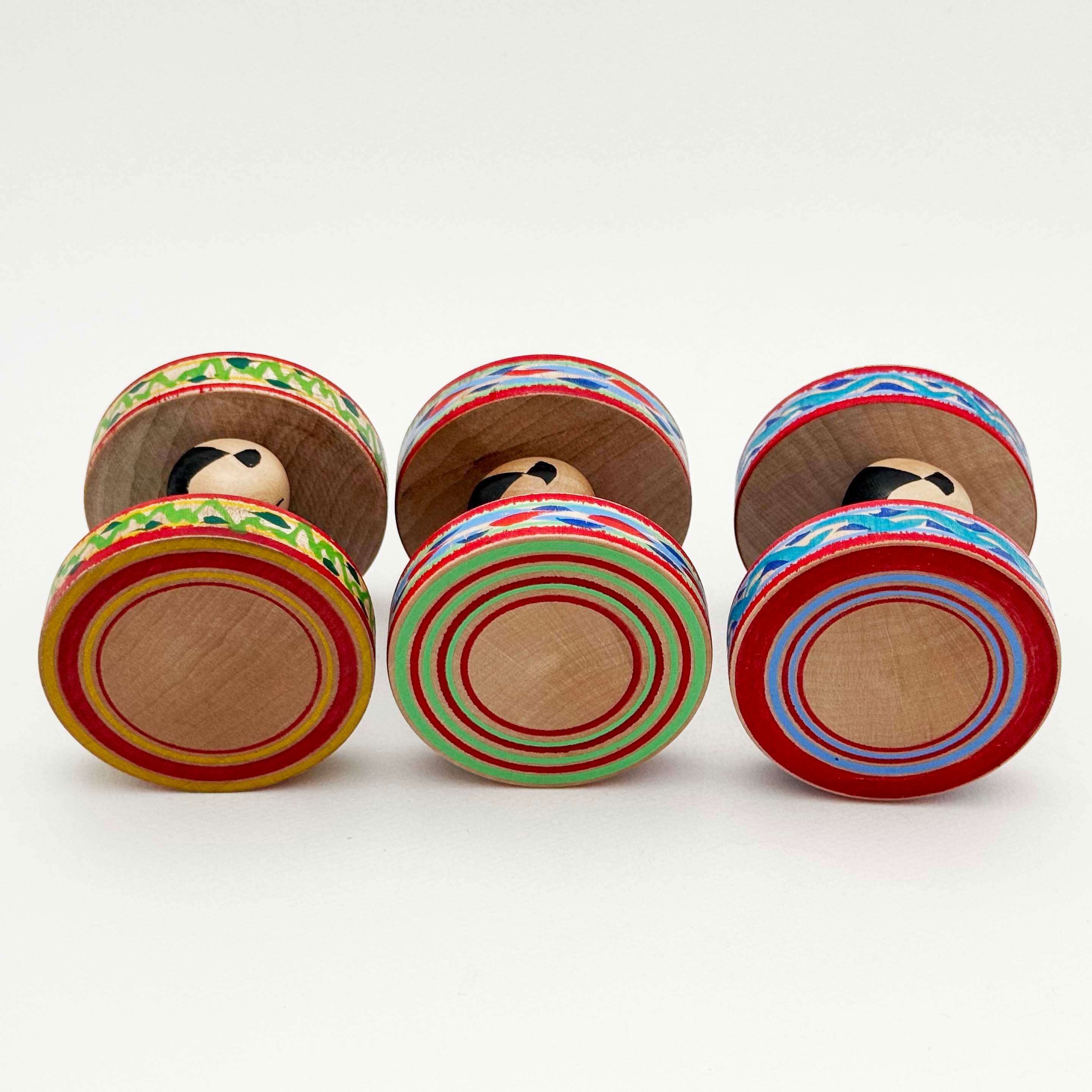 福助こけし福車（独立系 / 志田菊宏工人）