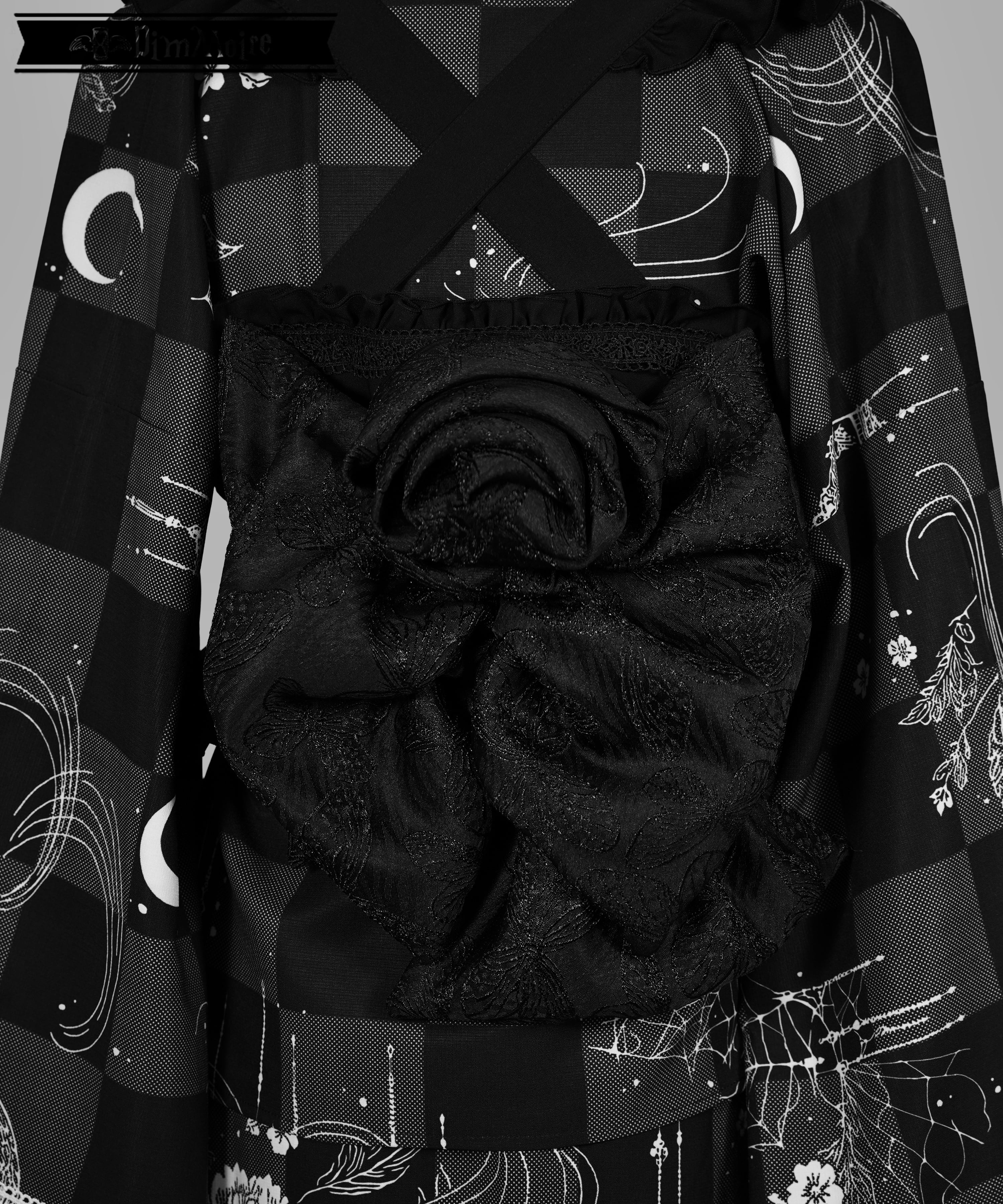 受注予約商品】宵闇ドレス浴衣セット【Black】 | DimMoire