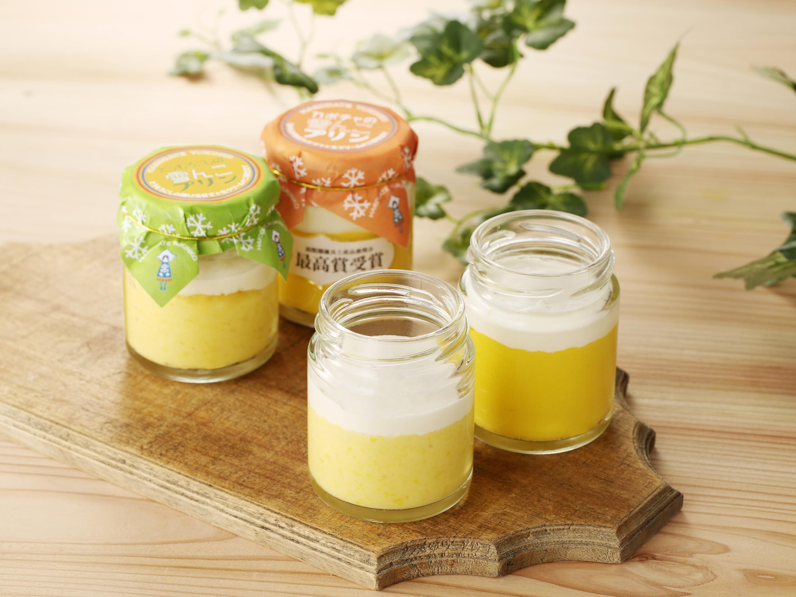 嘉福堂キッチン とうもろこしとカボチャの雪んこ プリン 2種×3個入