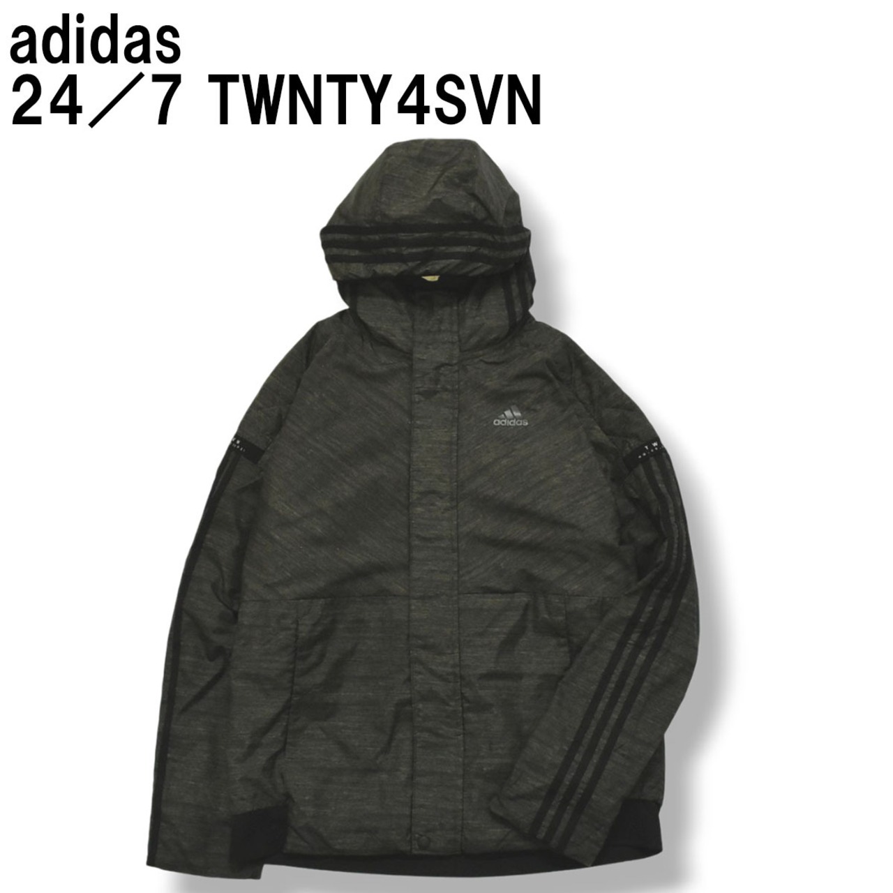 adidas アディダス 中綿ジャケット ジャンパー うらやまし フード付き 
