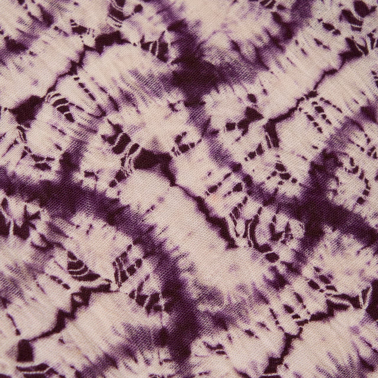 草紫堂 南部紫根染め 分銅繋文 木綿袷着物【お仕立て替え済】 | かわの屋