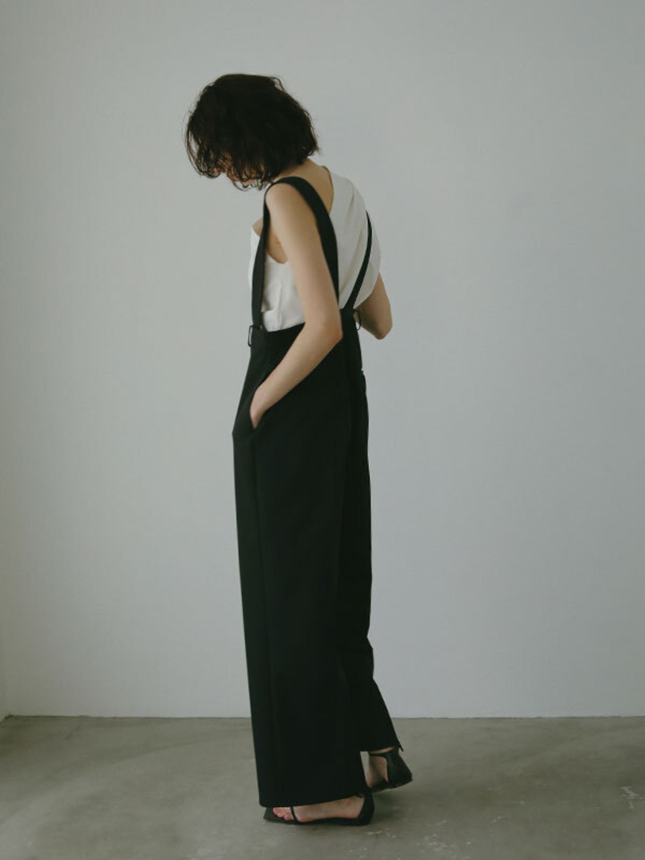 ETRE TOKYO サスペンダーワイドパンツ | FLICKA ASHIYA