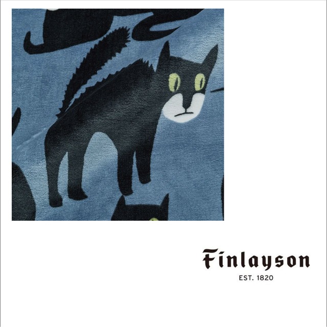 『Finlayson』リバーシブルハーフ毛布　西川株式会社　※特典付き