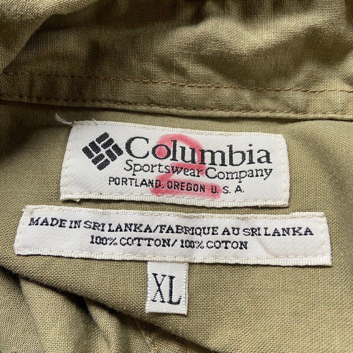 《US》Columbia☆コロンビア☆L☆フリースジャケット☆企業ロゴ刺繍