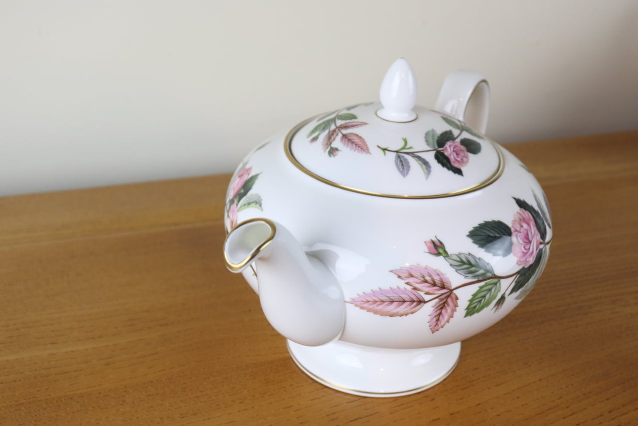 ウェッジウッド ハザウェイローズ ポット ヴィンテージ WEDGWOOD バラ