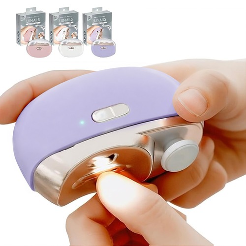 【爪切りと爪磨きが1台2役 】2in1 電動爪切り 両用爪切り爪磨き 2段階スピード爪研ぎ 爪切り電動 Type-C充電式 便利 超軽量 爪切り LEDライト付き 簡単操作 爪傷防止 安全 低騒音 角質ケア 巻き爪 厚い爪 爪ケア用 赤ちゃん 子供 大人 高齢者 家族全員 爪やすり 清潔